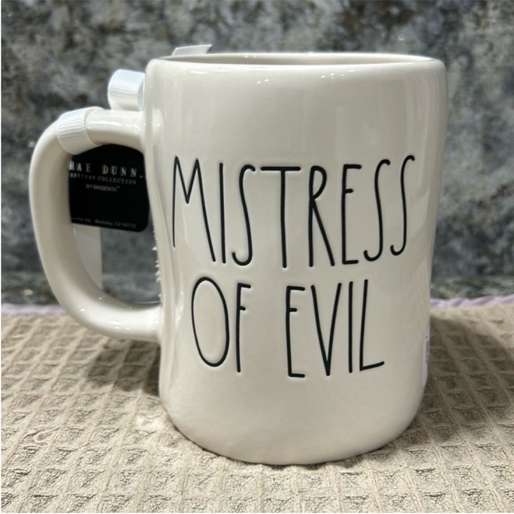 NWT Rae Dunn x Disney “Mistress of Evil” Mug – 16 oz